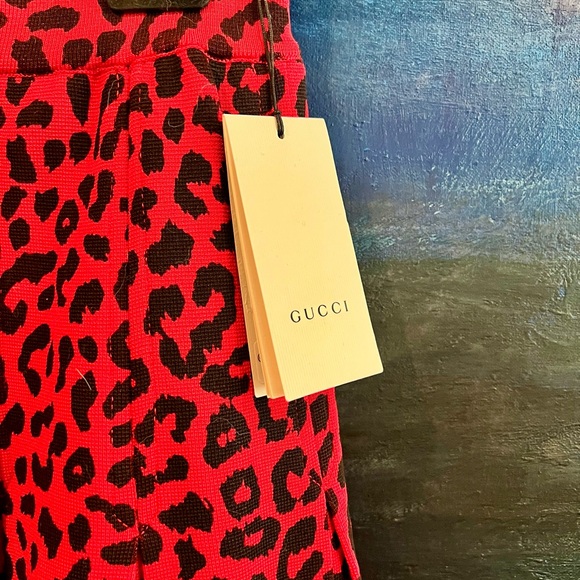 NWT Gucci Leopard Print Skirt - Picture 10 of 12